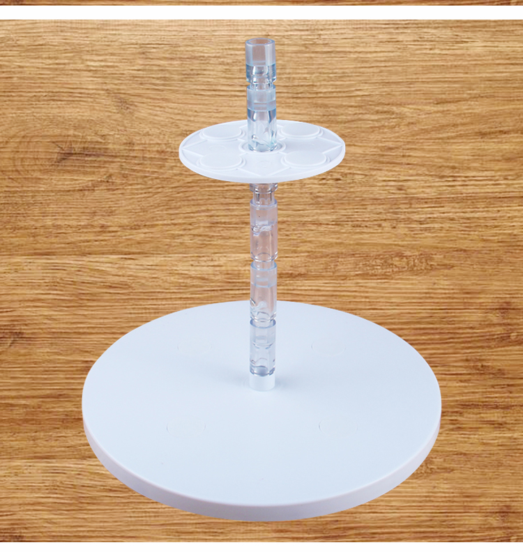 HB0989A Plastic Suspended cake rack cake cupcake turntable stand(3tiers)for Wedding Decoration