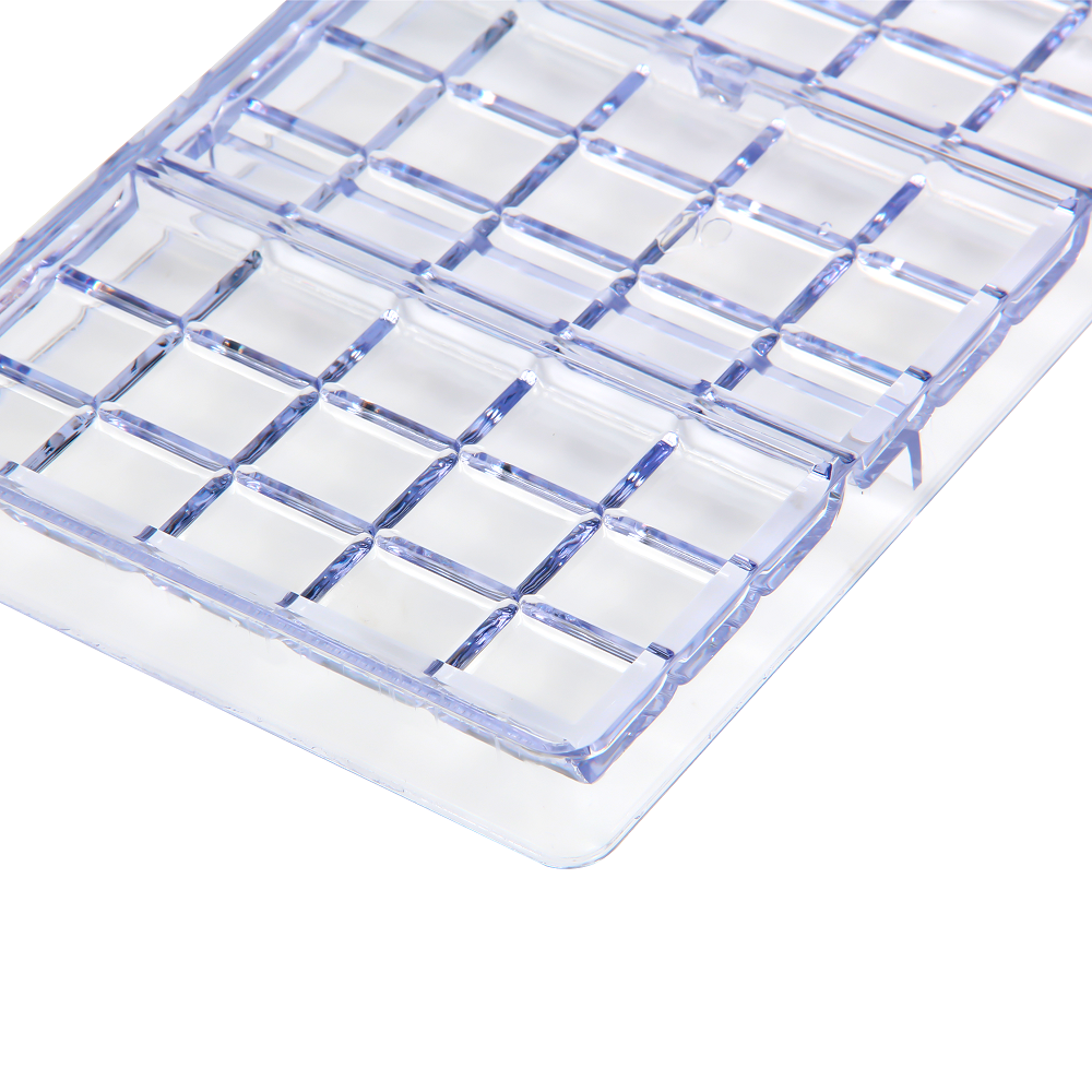 CC0004 Polycarbonate Chocolate Square Shape Chocolate Mould DIY Baking Mold
