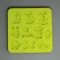 HB0637 Mini Animals/Dog Bone/Pawprint Silicone Cake Fondant Mold