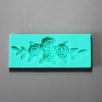HB0920 Food grade cake decoration flower shape high quality silicone mold non stick
