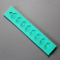 HB0911 Mini flower rectangle silicone mold for cake fondant decoration