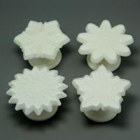 HB0570D 4pcs Flowers Shape Press Mold Cake Fondant Molds,Fondant Cutter