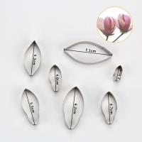 HB0958J 7pcs Stainless Steel Different Flowers and Leaves Shape Cookie Cutters set