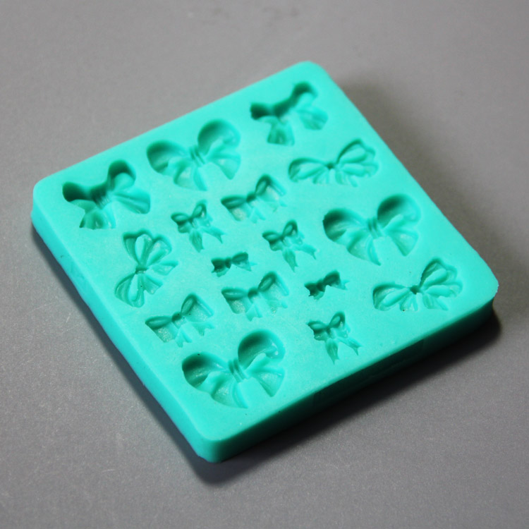 HB0877 Bowtie silicone fondant mold,Silicone Cake Fondant Mold