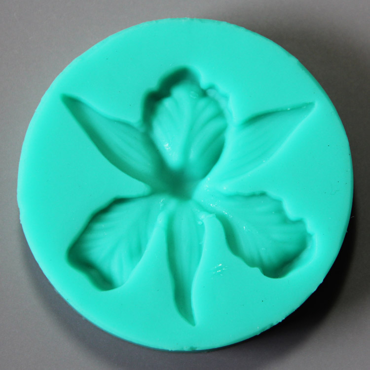 HB0856 Small Lotus silicone mold for cake fondant decoration