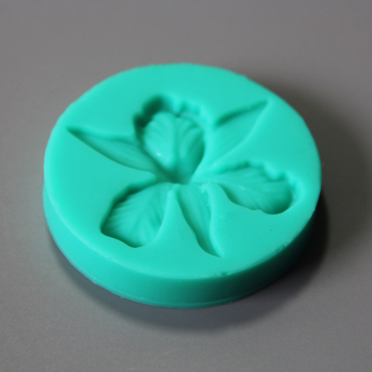 HB0856 Small Lotus silicone mold for cake fondant decoration