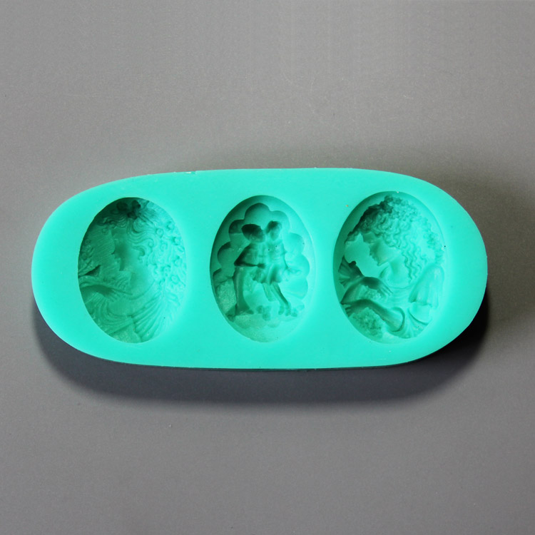HB0904 Sweet lovers silicone fondant mold ,Silicone Cake Fondant Mold