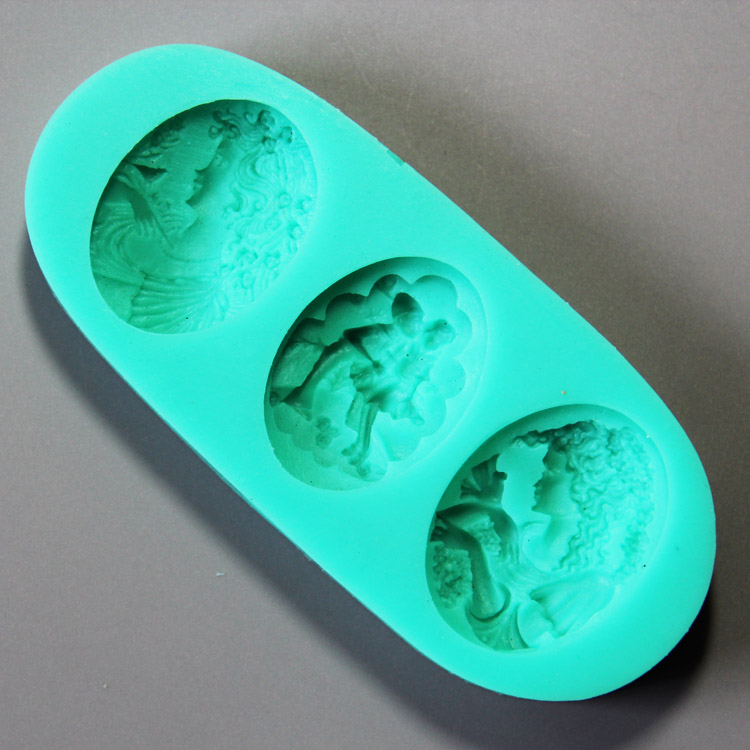 HB0904 Sweet lovers silicone fondant mold ,Silicone Cake Fondant Mold