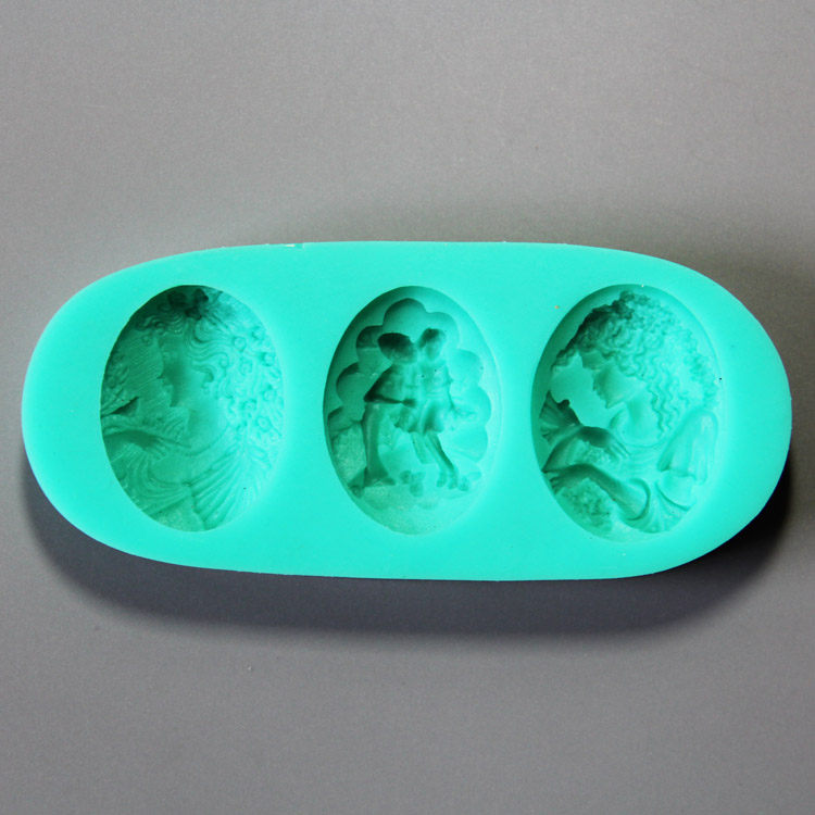 HB0904 Sweet lovers silicone fondant mold ,Silicone Cake Fondant Mold