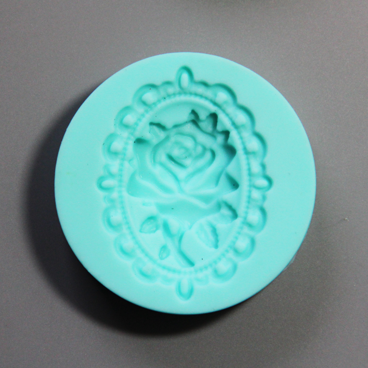 HB0779  4pcs heart envelop silicone mold for cake fondant decorating