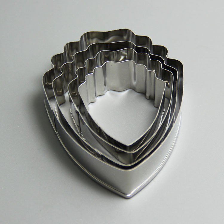HB0958 4pcs stainless steel carnation cake cutter for cake decoration