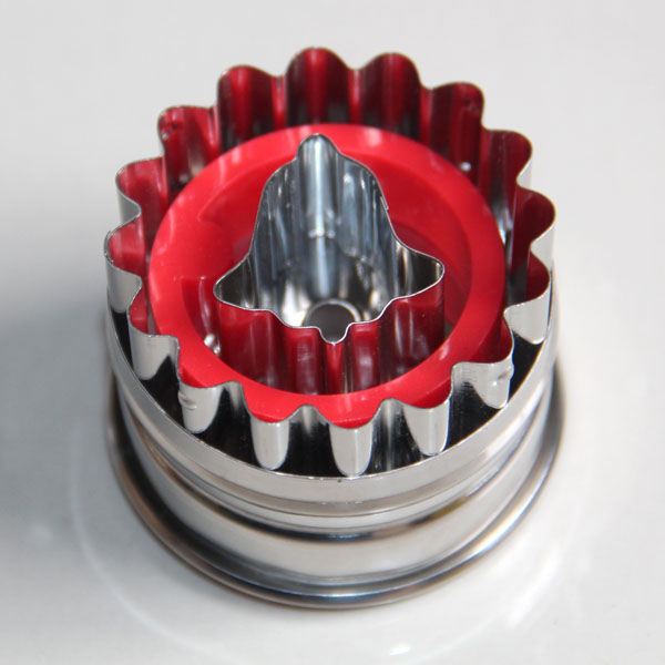 HB0420 Metal Christmas Bell Cutout Plunger Cutter Mold