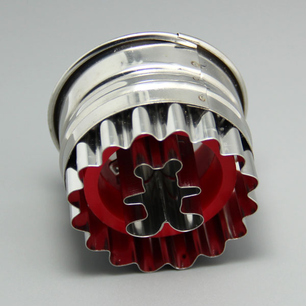 HB0598 Metal Bear Cutting Insert Biscuit Pie Muffin Baking Mold