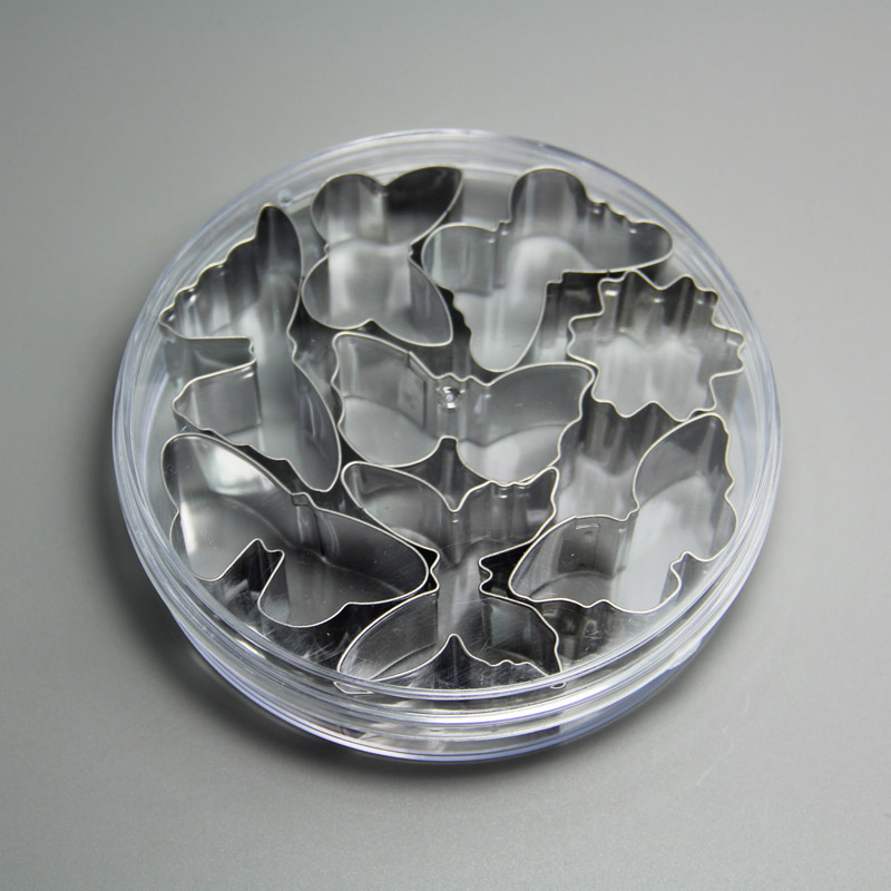 HB0217 10pcs Butterfly Shape cookie cutters/mold set
