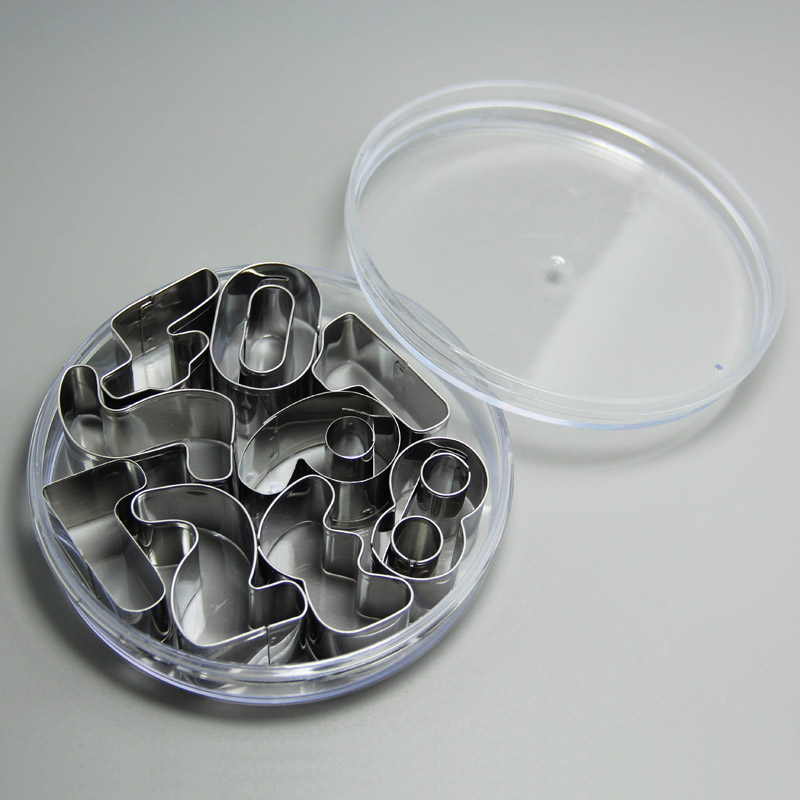 HB0216 Number cookie cutter,cake decorations,cake molds,pastry tools,baking tools