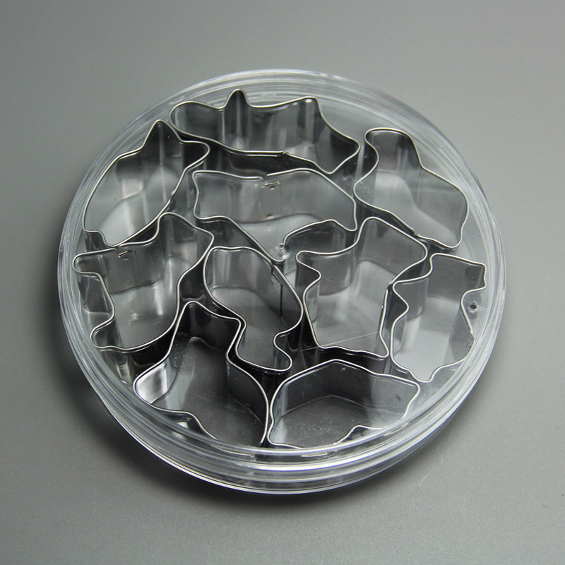HB0218 Metal 10pcs Animal Shaped cookie cutter set