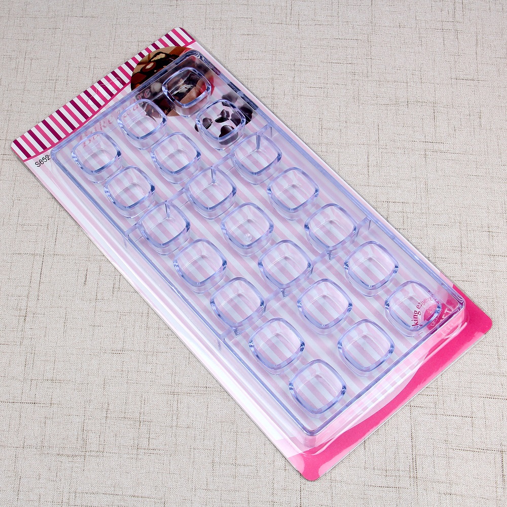 CC0003 Polycarbonate Square Shape Chocolate Mold