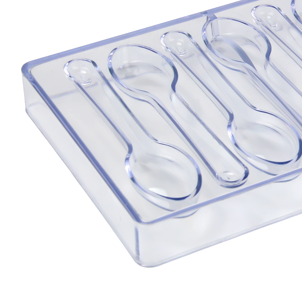 CC0006 Polycarbonate Spoons Shape Chocolate Mould DIY Baking Mold