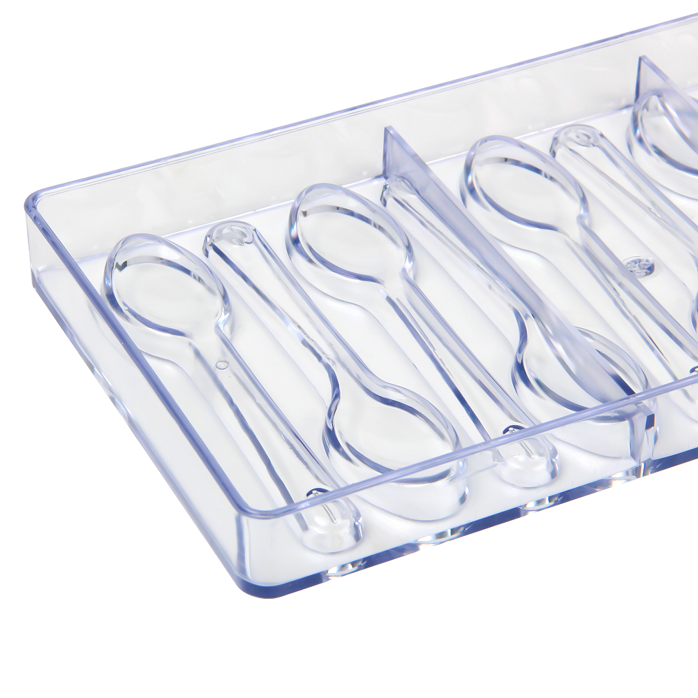 CC0006 Polycarbonate Spoons Shape Chocolate Mould DIY Baking Mold