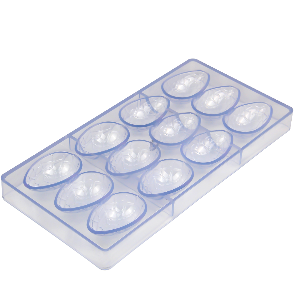 CC0008 Polycarbonate Dinosaur Eggs Shape Chocolate Mould DIY Baking Mold