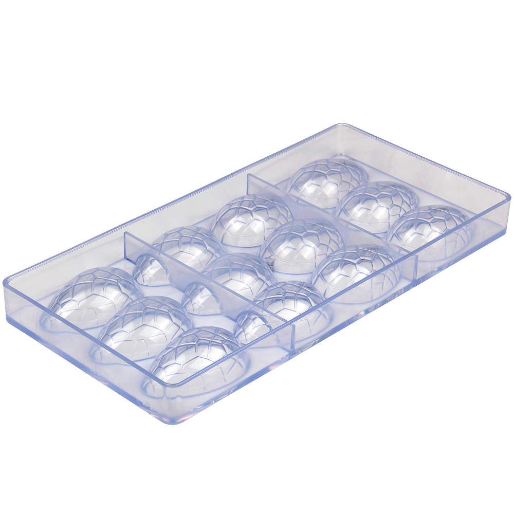 CC0008 Polycarbonate Dinosaur Eggs Shape Chocolate Mould DIY Baking Mold