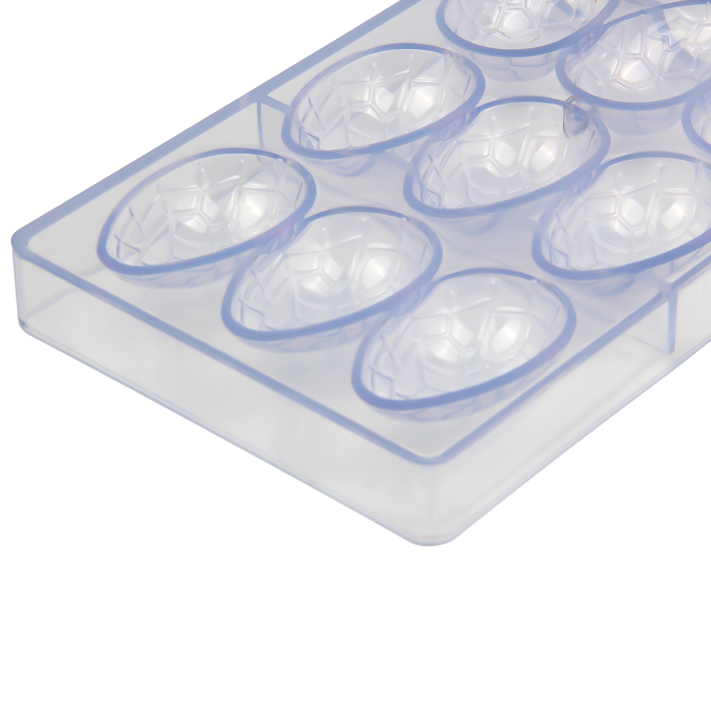 CC0008 Polycarbonate Dinosaur Eggs Shape Chocolate Mould DIY Baking Mold