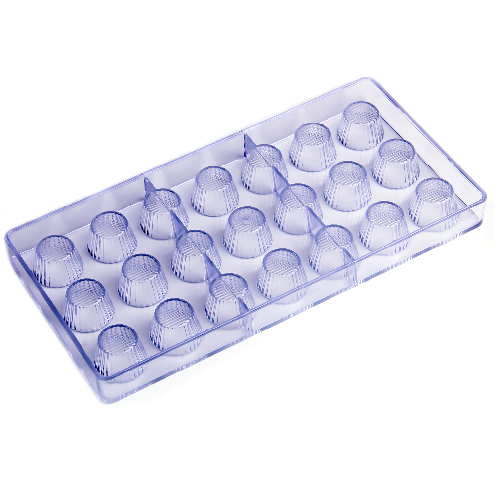 CC0015 Polycarbonate Cupcake Shape Chocolate Mould DIY Baking Mold