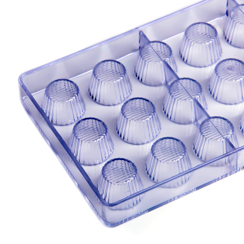 CC0015 Polycarbonate Cupcake Shape Chocolate Mould DIY Baking Mold