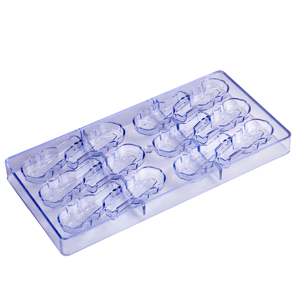 CC0025 Polycarbonate Violin Shape Chocolate Mould DIY Baking Mold