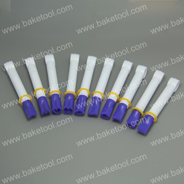 HB0351B  10pcs small size purple color clipper of variety shape box set with teeth