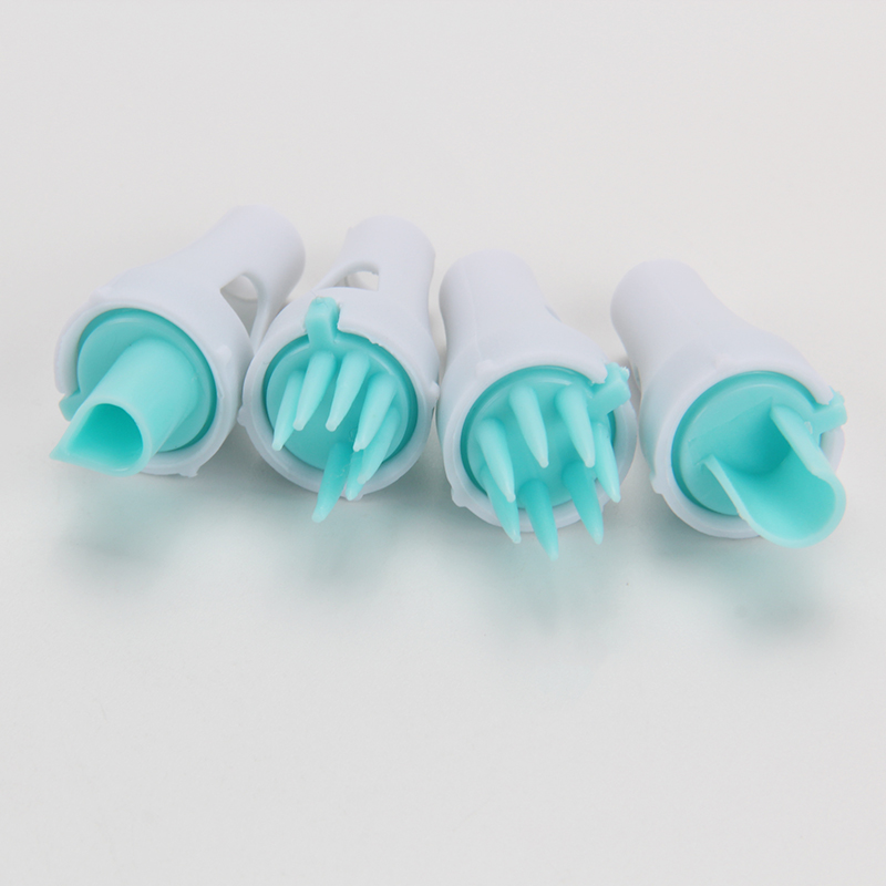 HB0359I 4pcs Plastic Cake Fondant Decorating Pattern Creator Tools set
