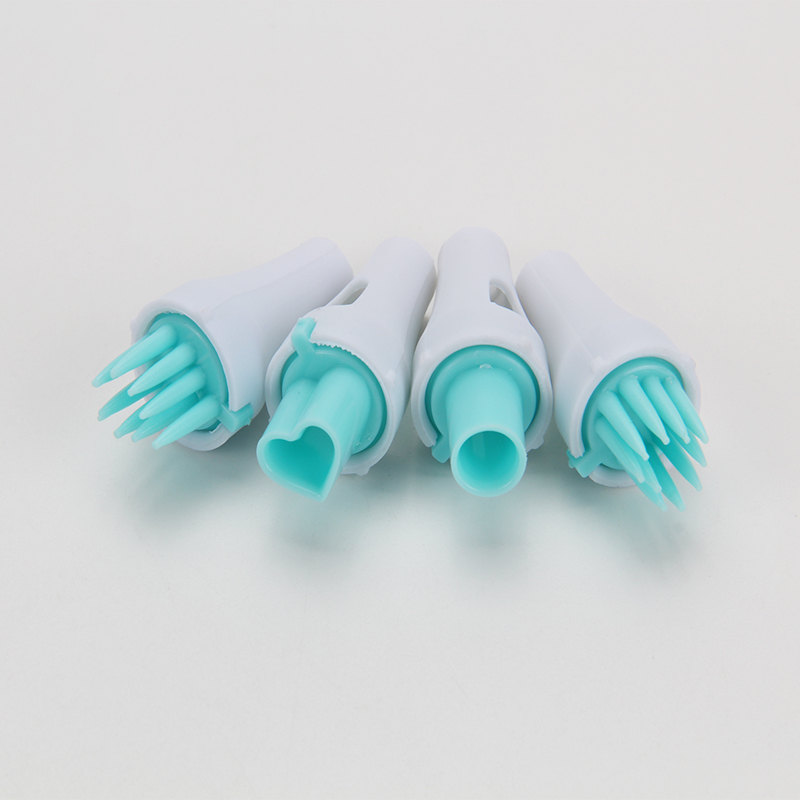 HB0359I 4pcs Plastic Cake Fondant Decorating Pattern Creator Tools set