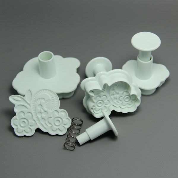 HB0610 Sea-plant Plunger Cutters cookie cutters set chocolate mold