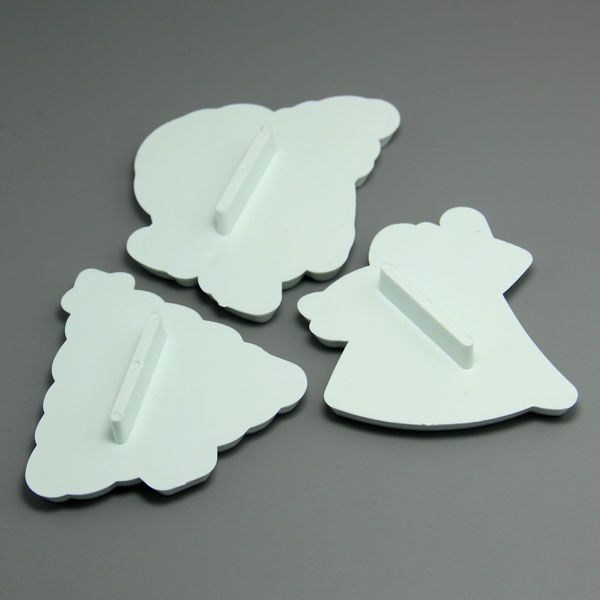HB0616 Santa& Chirstmas Tree Press Cutter fondant embosser chocolate mold