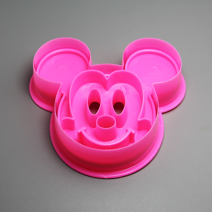 HB0688 Plastic lovely mickey fondant cookie mold set