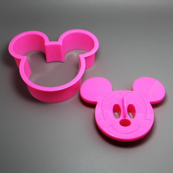 HB0688 Plastic lovely mickey fondant cookie mold set