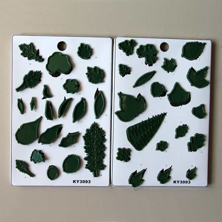 HB0775 Plastic 40pcs cake decorating cutter set