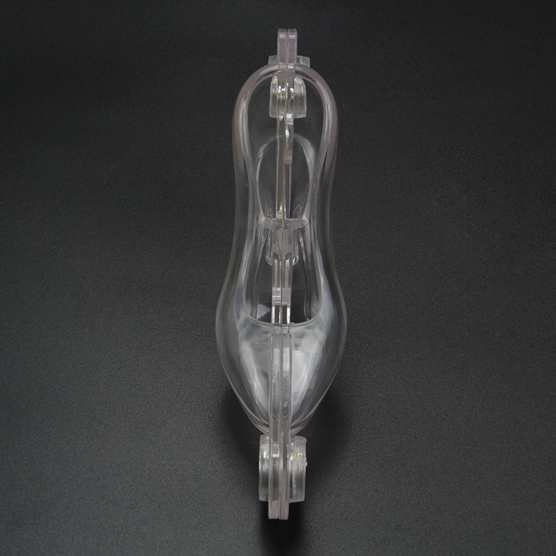 HB1059B New transparent Lady high heel shoe chocolate mould(small size)