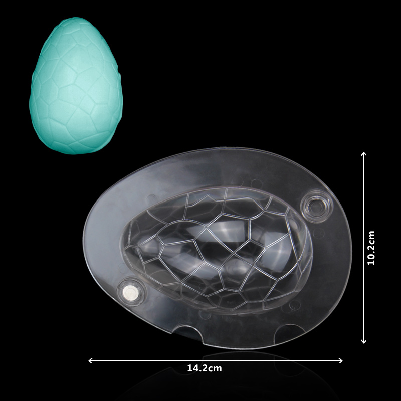HB1060B New Transparent dinosaur eggs 3d chocolate mould