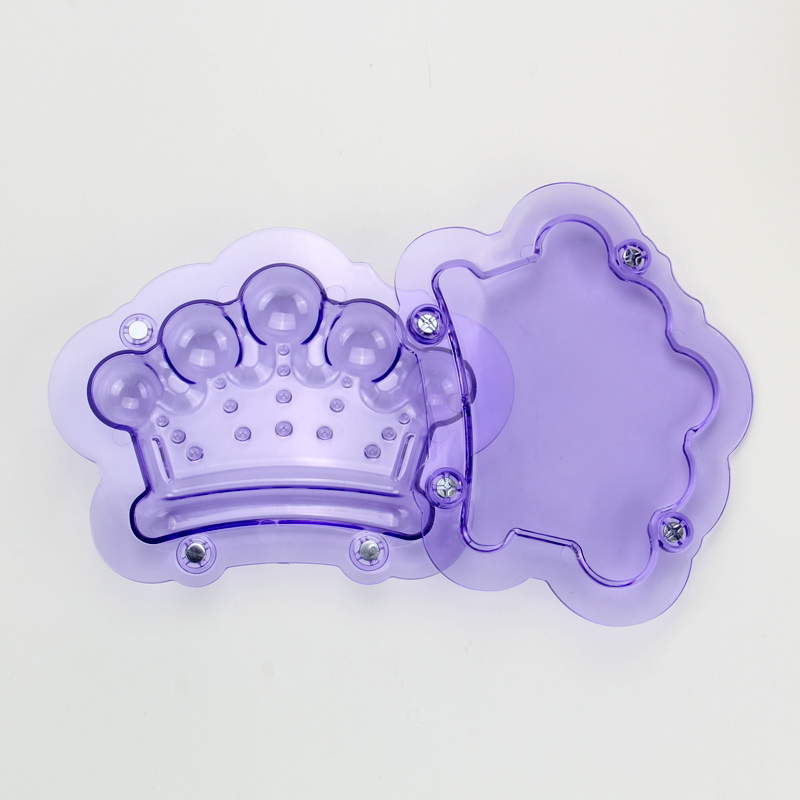 HB1060D Plastic Crown Chocolate Fondant Mold