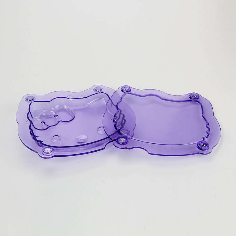 HB1060E Plastic Hello Kitty Cartoon Chocolate Fondant Mold