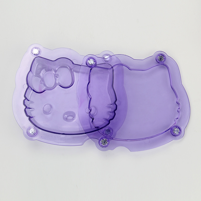 HB1060E Plastic Hello Kitty Cartoon Chocolate Fondant Mold