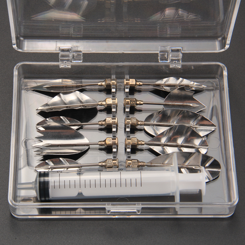 HB1070   10pcs jelly mould syringe tools set