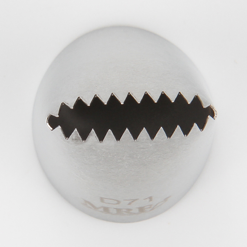 HBD71  Cake Decorating Double 20 Teeth Nozzle #D71
