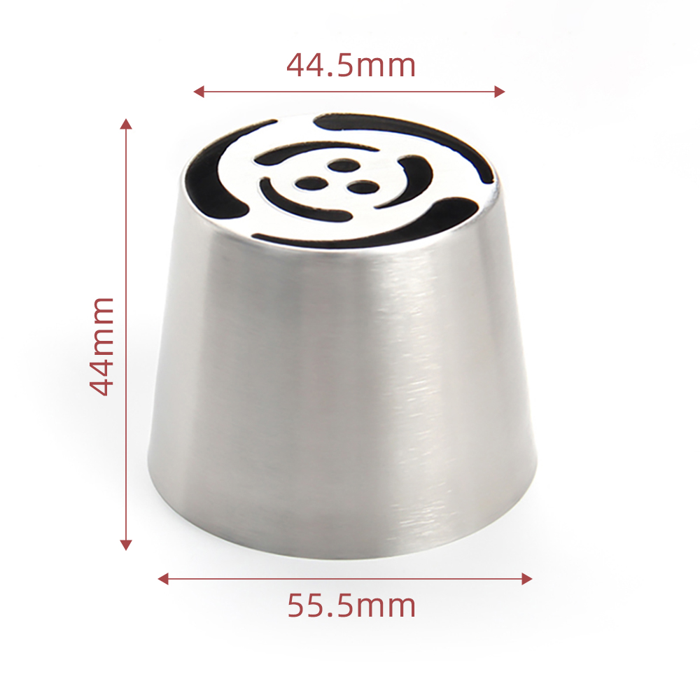 New Arrivals XL Stainless Steel Russian Flower Icing Nozzle Pastry Piping Tips #LBNO10