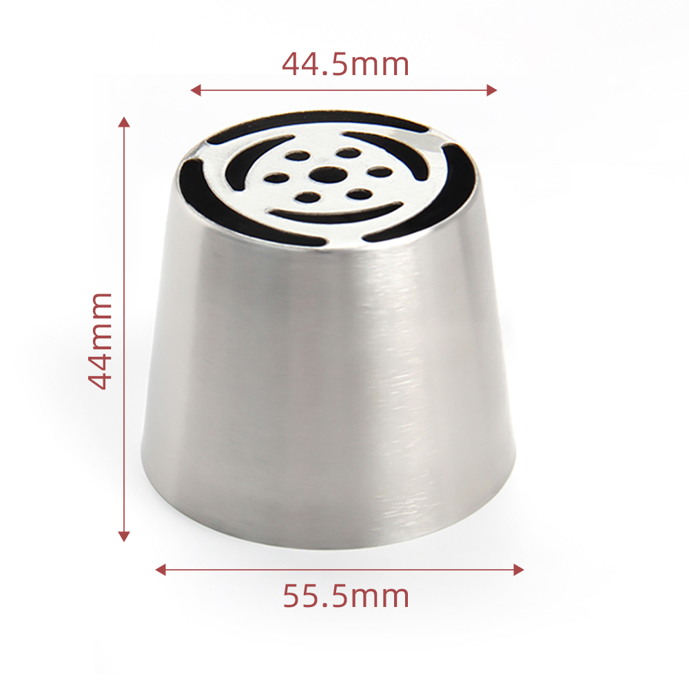 New Arrivals XL Stainless Steel Russian Flower Icing Nozzle Pastry Piping Tips #LBNO2
