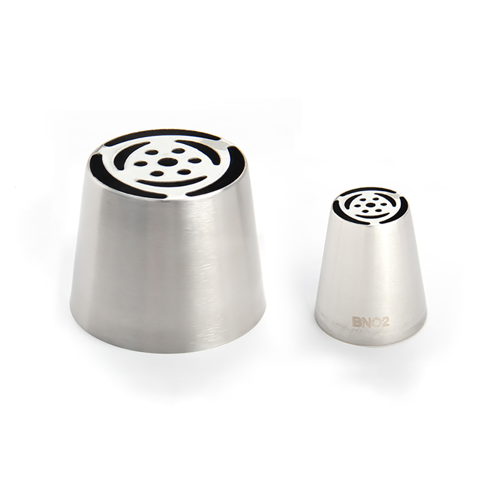 New Arrivals XL Stainless Steel Russian Flower Icing Nozzle Pastry Piping Tips #LBNO2
