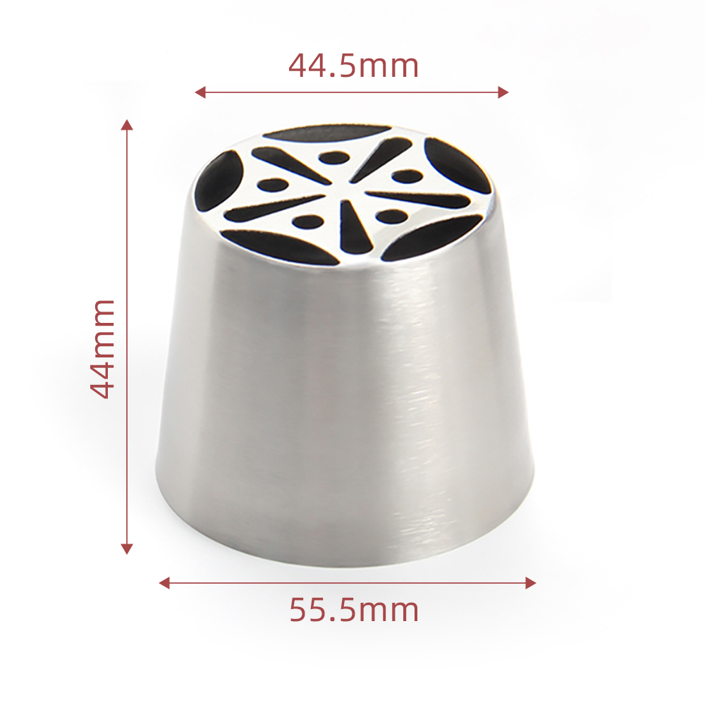 New Arrivals XL Stainless Steel Russian Flower Icing Nozzle Pastry Piping Tips #LBNO5