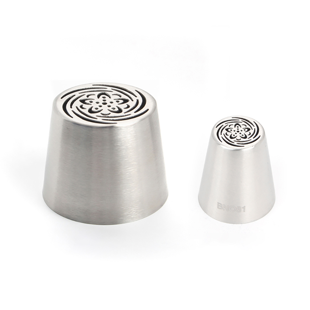 New Arrivals XL Stainless Steel Russian Flower Icing Nozzle Pastry Piping Tips #LBNO81