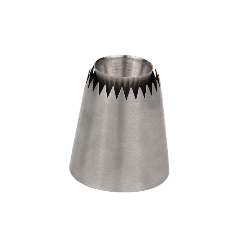HBR003 New Design Stainless Steel Large Sultane Cookie Icing Nozzle